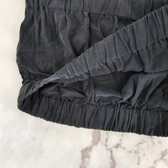 Everlane Tank Top Women Small Silk Black Blouse Washable Crop Cami Spagh… - Picture 8 of 10